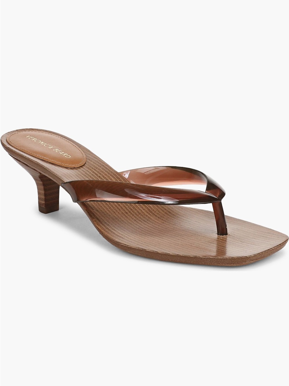 NEW Veronica Beard Clea Jelly Sandal in Hazelwood